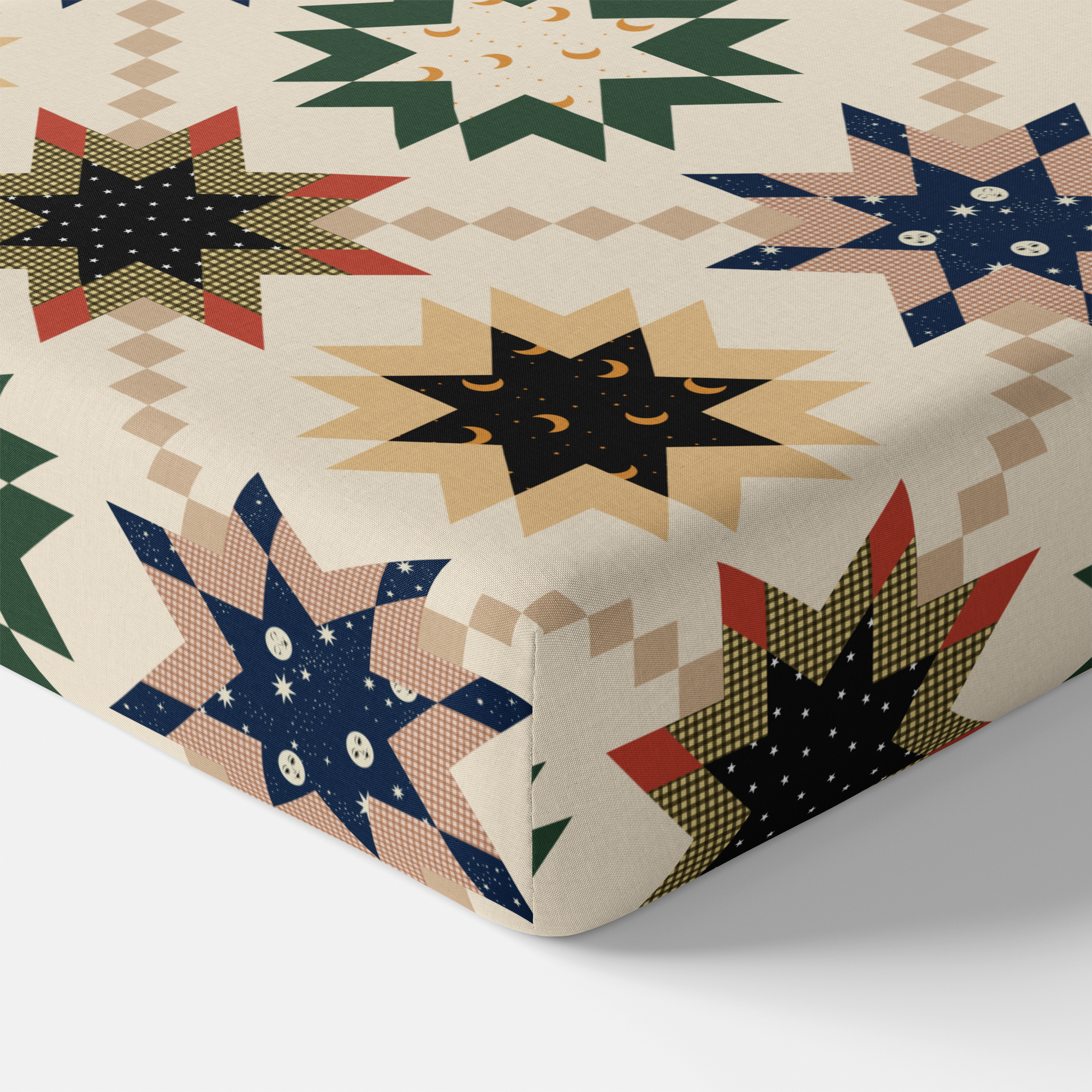 Festive Quilt Crib Sheet