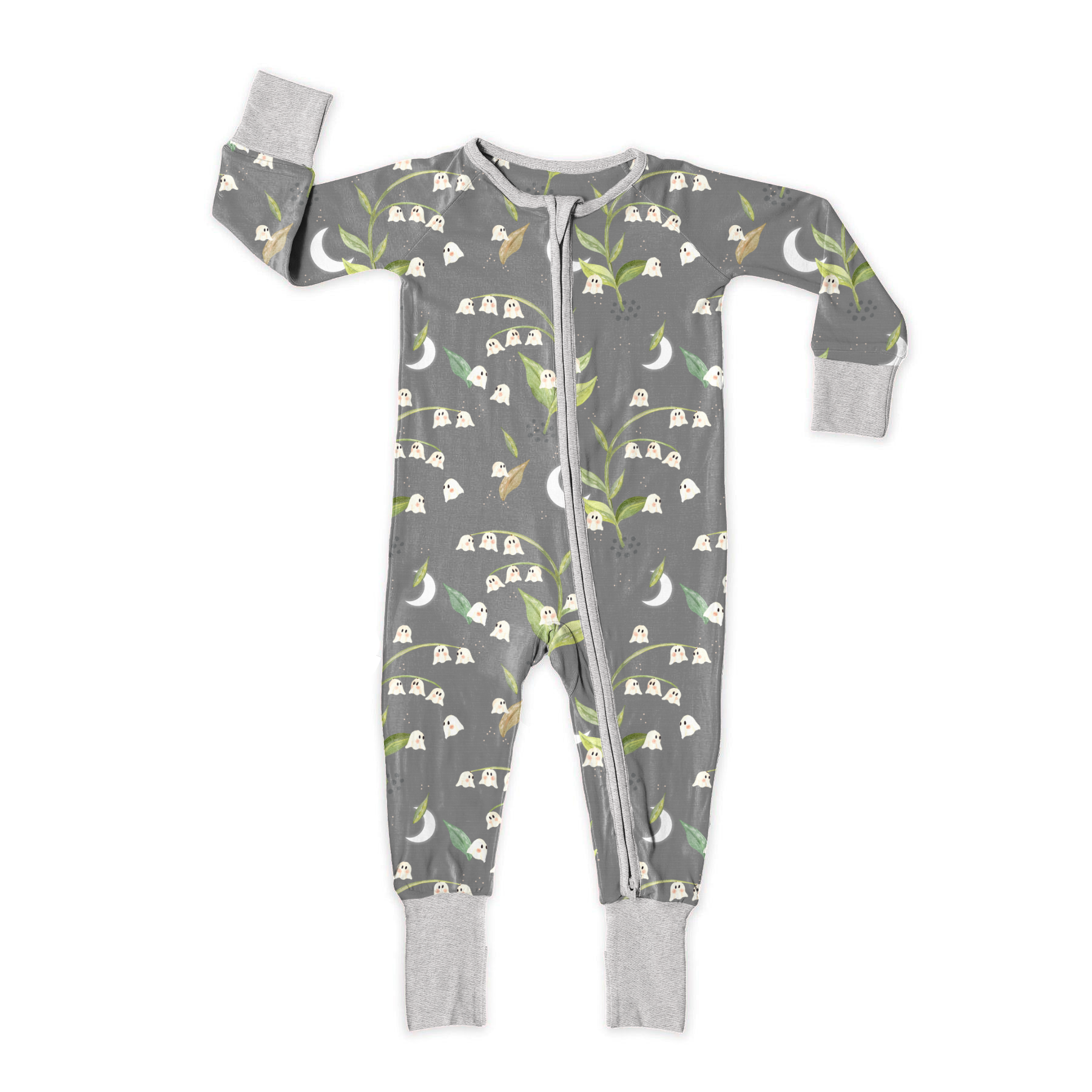 Boo Bells Zip Romper