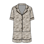 The Lord of The Rings™ Hobbiton™ Toile Women's Relaxed Short-Sleeve PJ Set