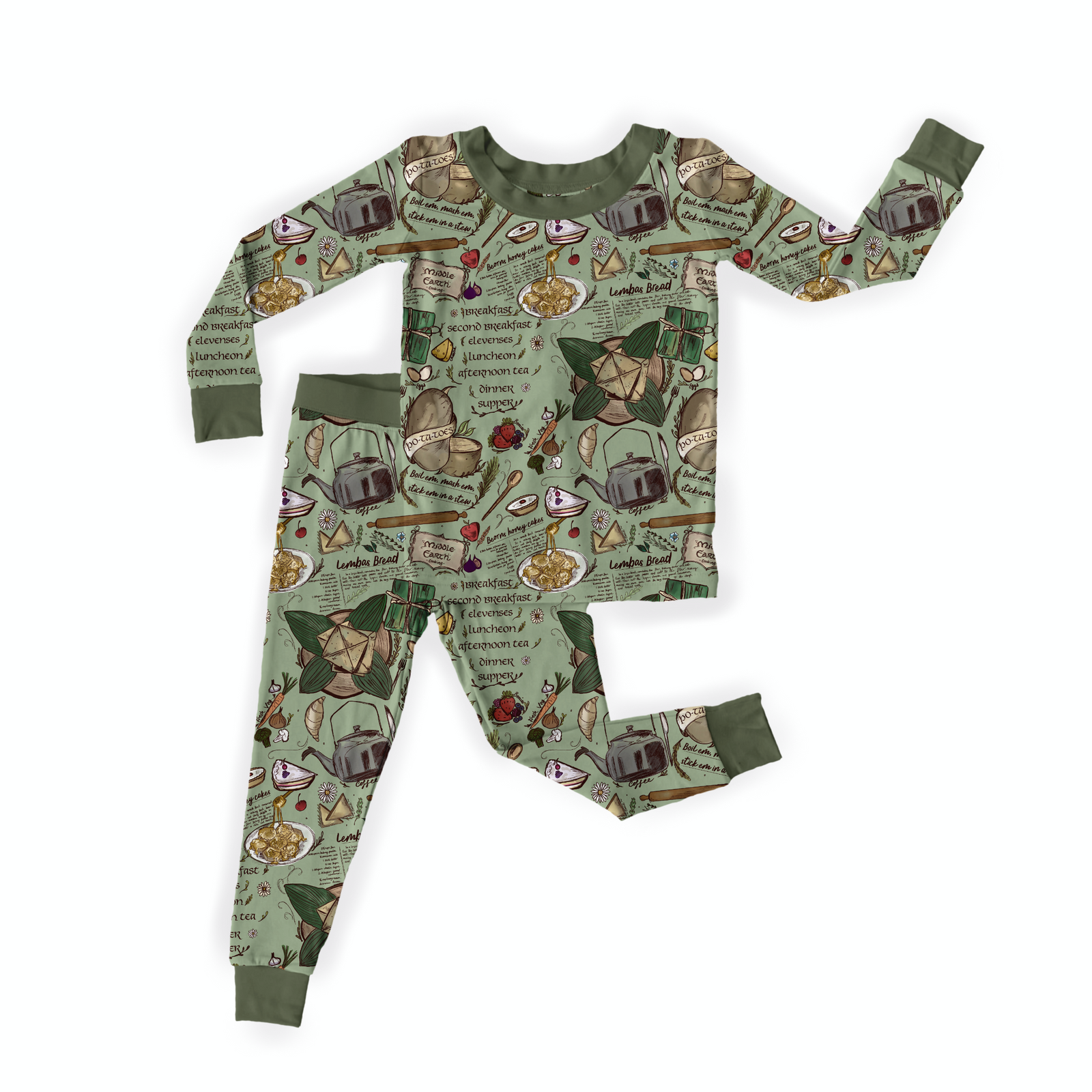 Middle-earth™ Elevenses™ Two Piece Pajama Set