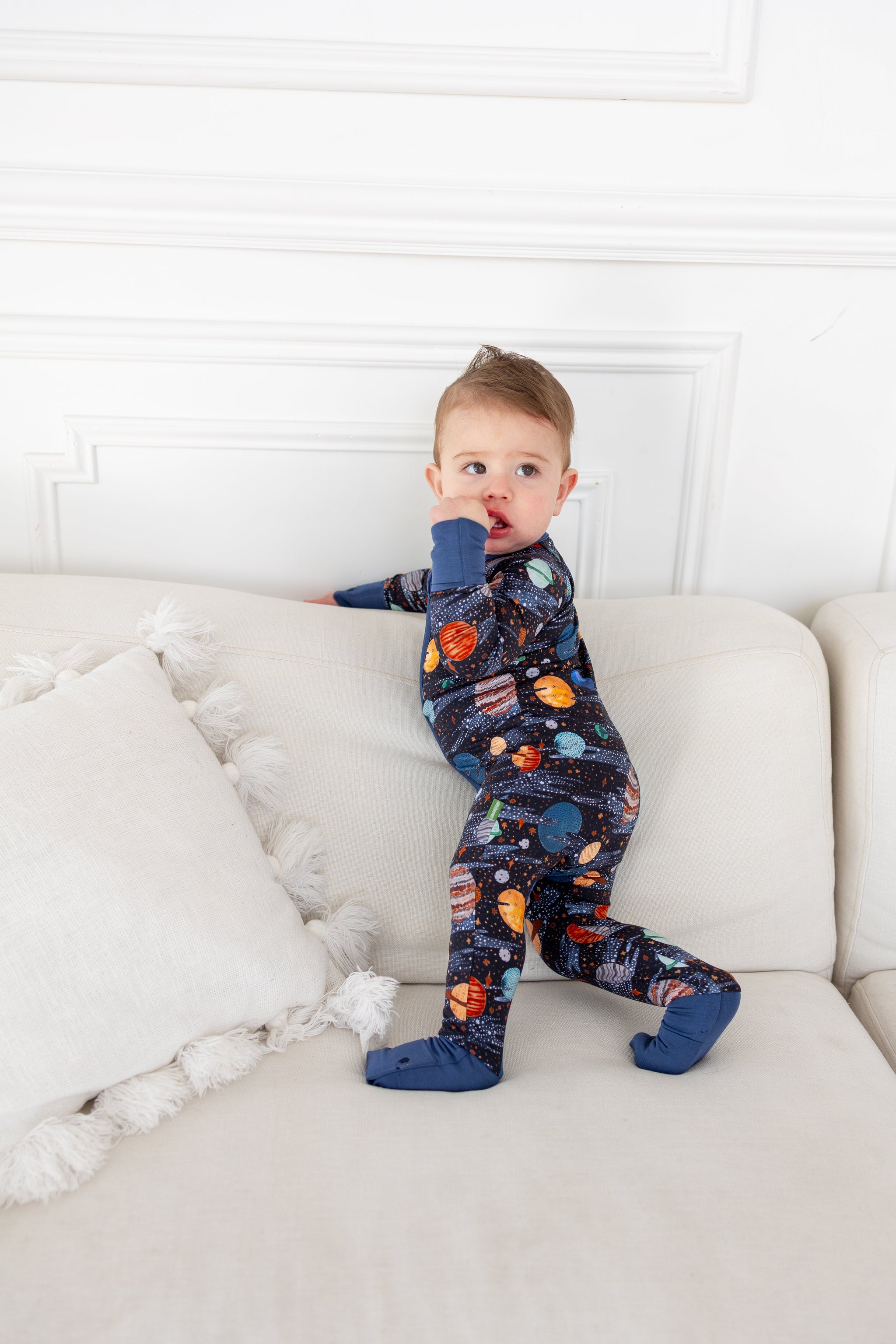 Planetarium Zip Romper