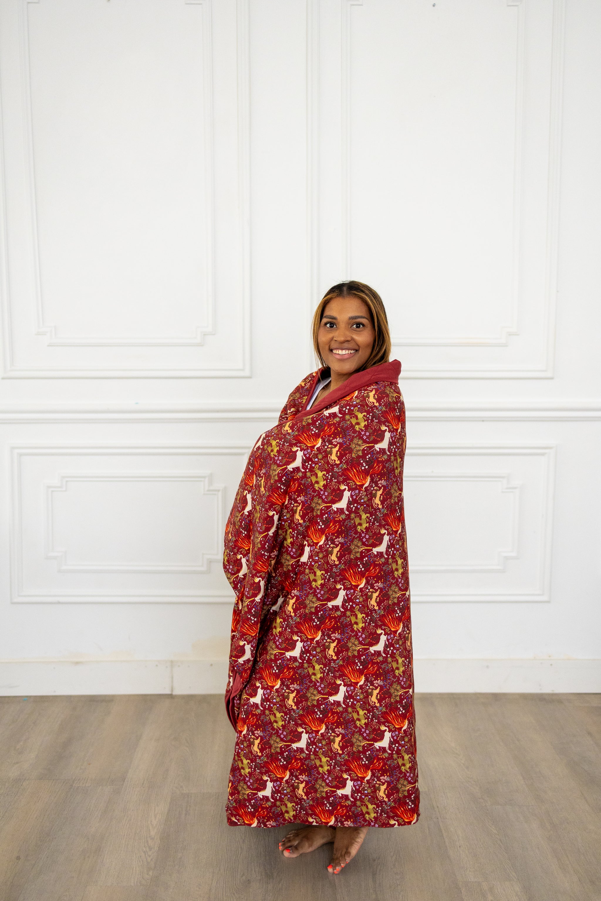 Mythologie Quilted Oversized Blanket