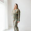 Teal Thicket Women's Relaxed Long-Sleeve PJ Set