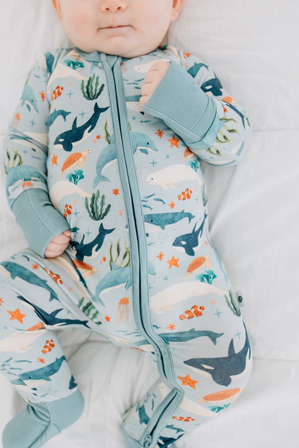 Fintastic Friends Zip Romper