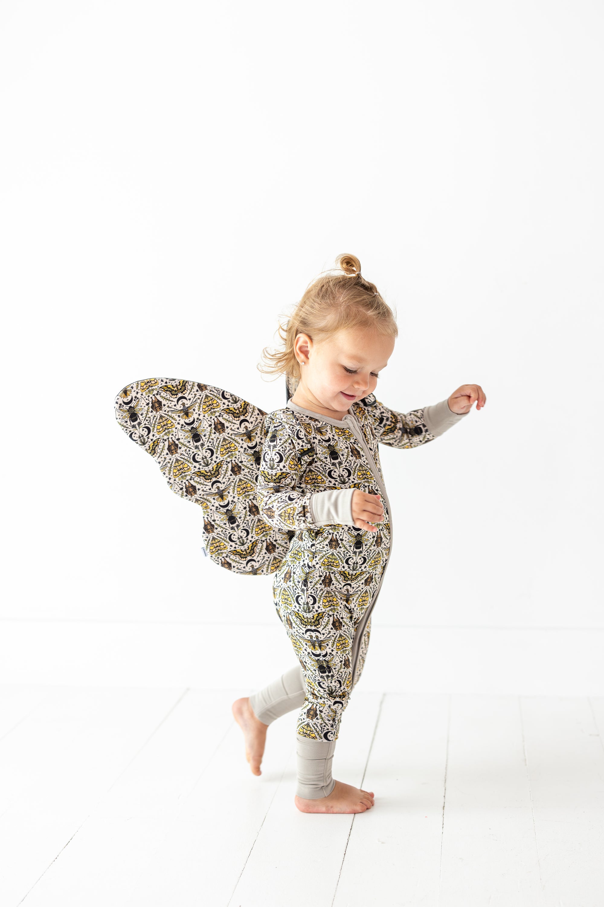 Pollinators Zip Romper