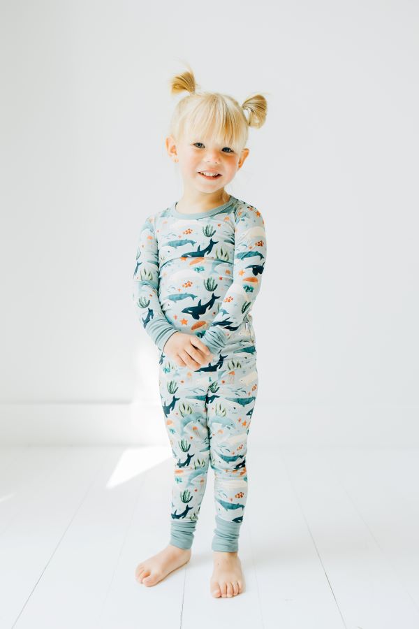 Fintastic Friends Two-Piece Pajama Set