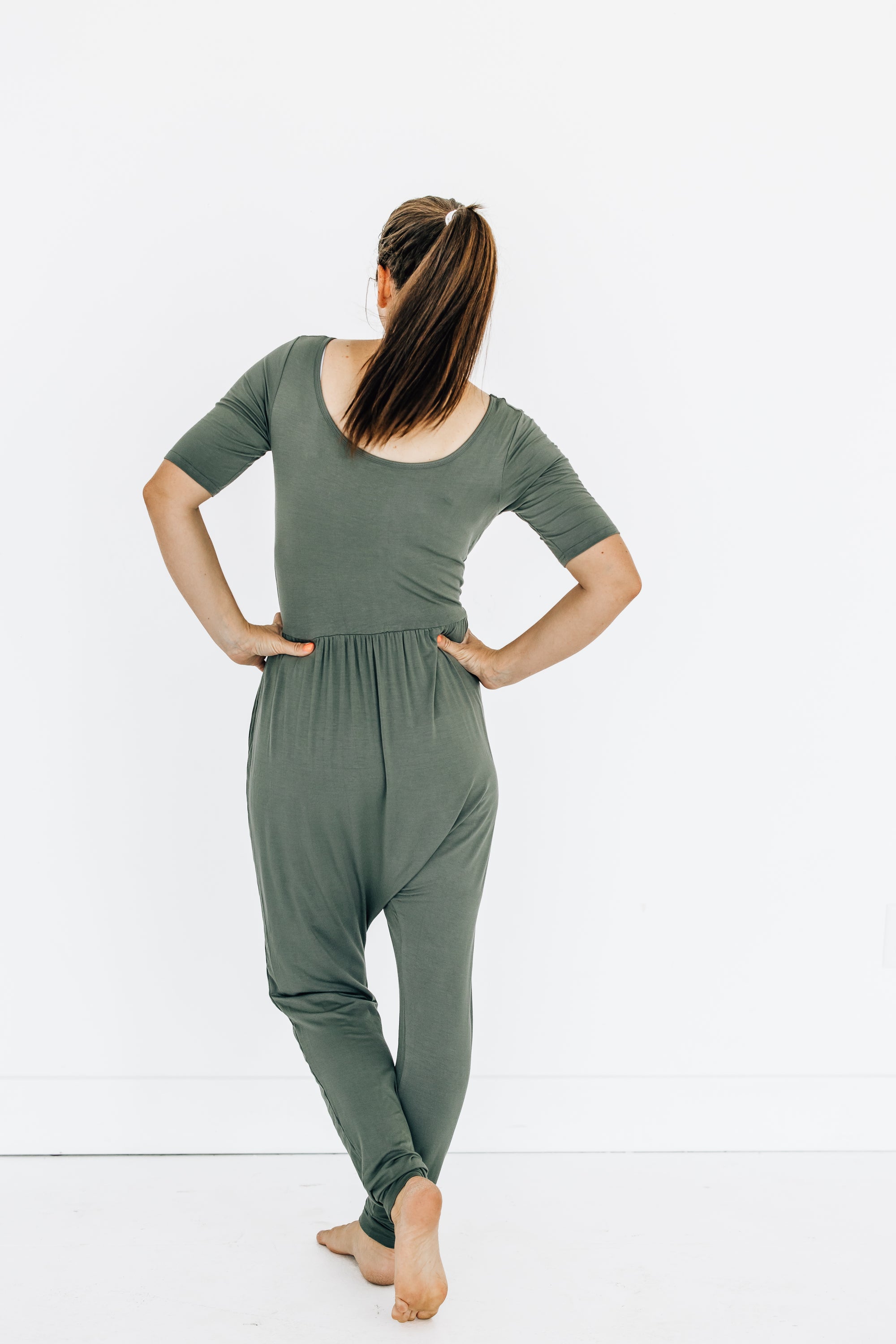 Women's Twiggy Romper (Sage)