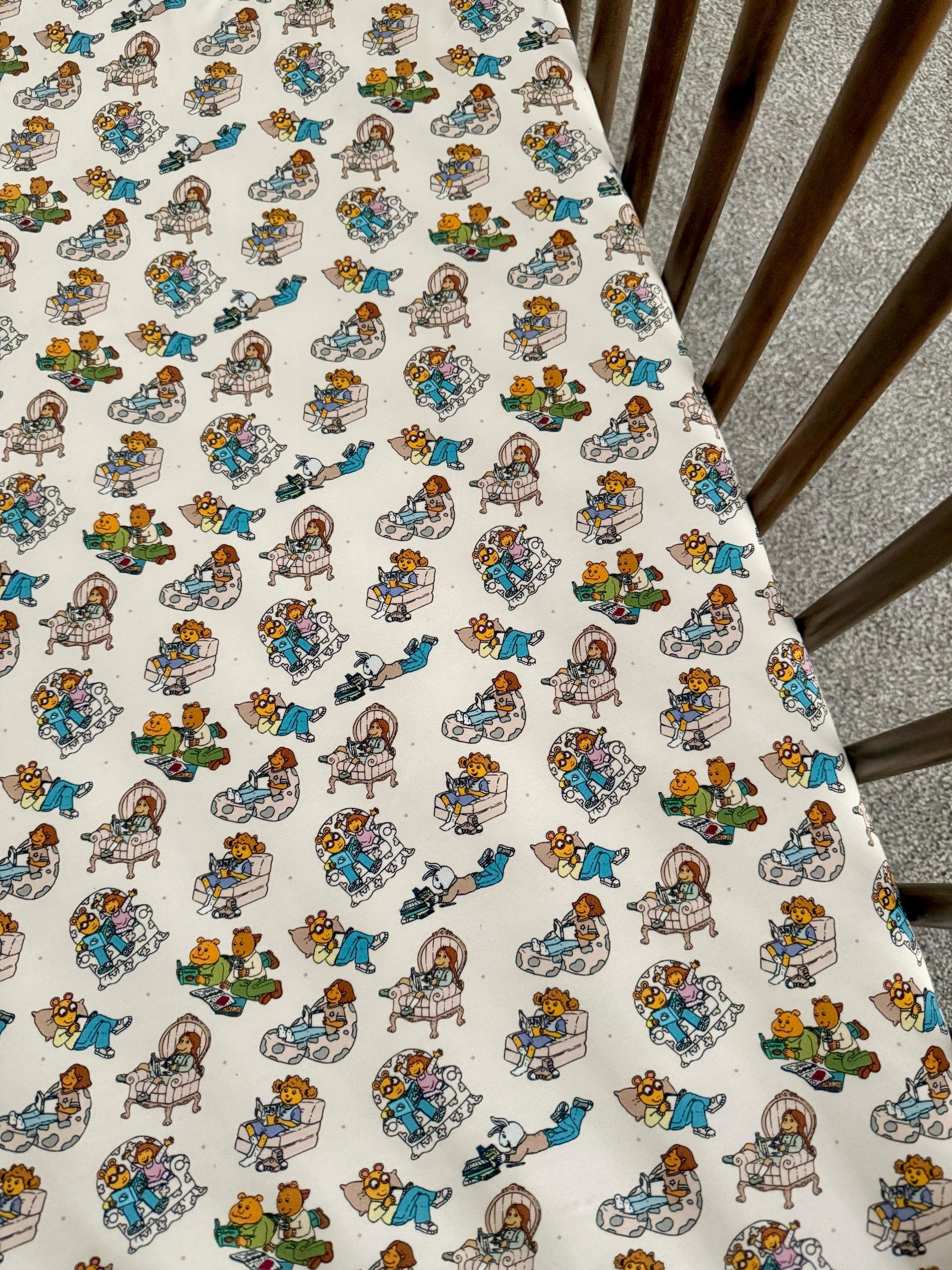 Arthur™ Little Readers Crib Sheet