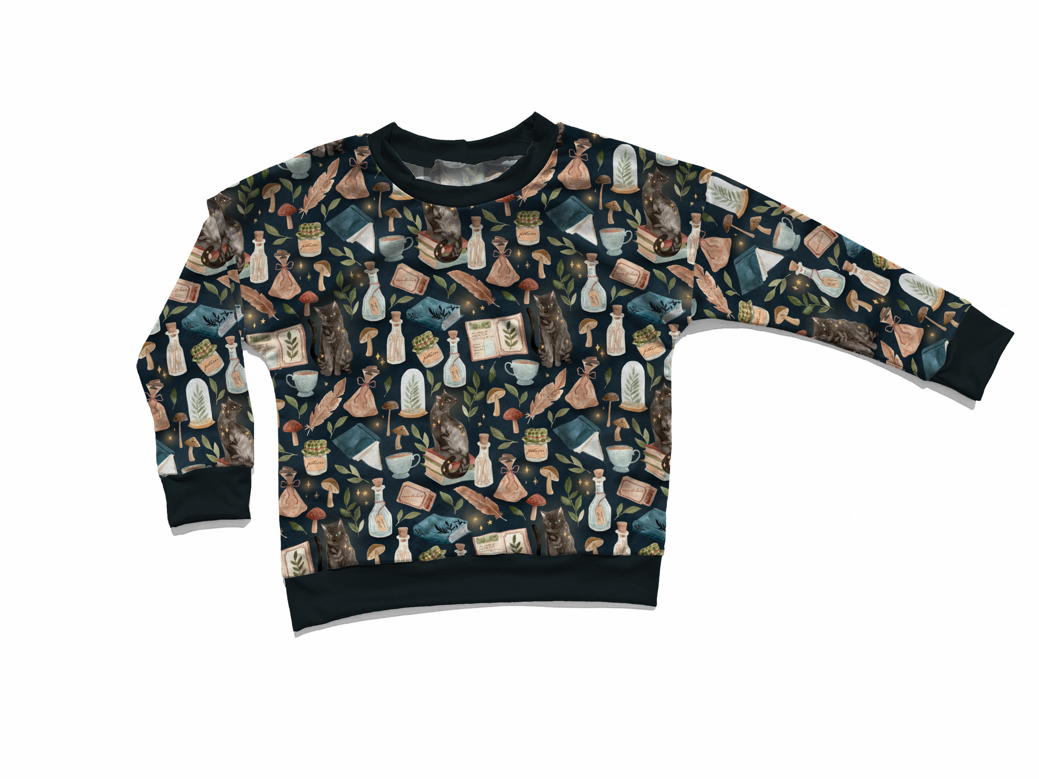 Botanicat Kids' Crewneck Sweatshirt