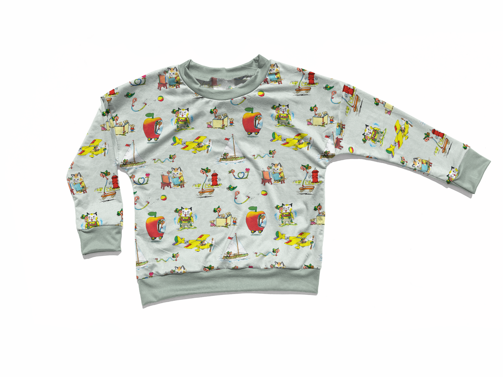 Richard Scarry's Busyworld™ Lowly Worm Crewneck Sweatshirt