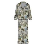 Map of Middle-earth™ Women's Relaxed Long-Sleeve PJ Set