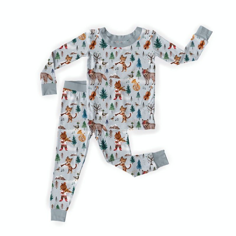 Peter & The Wolf Two-Piece Pajama Set