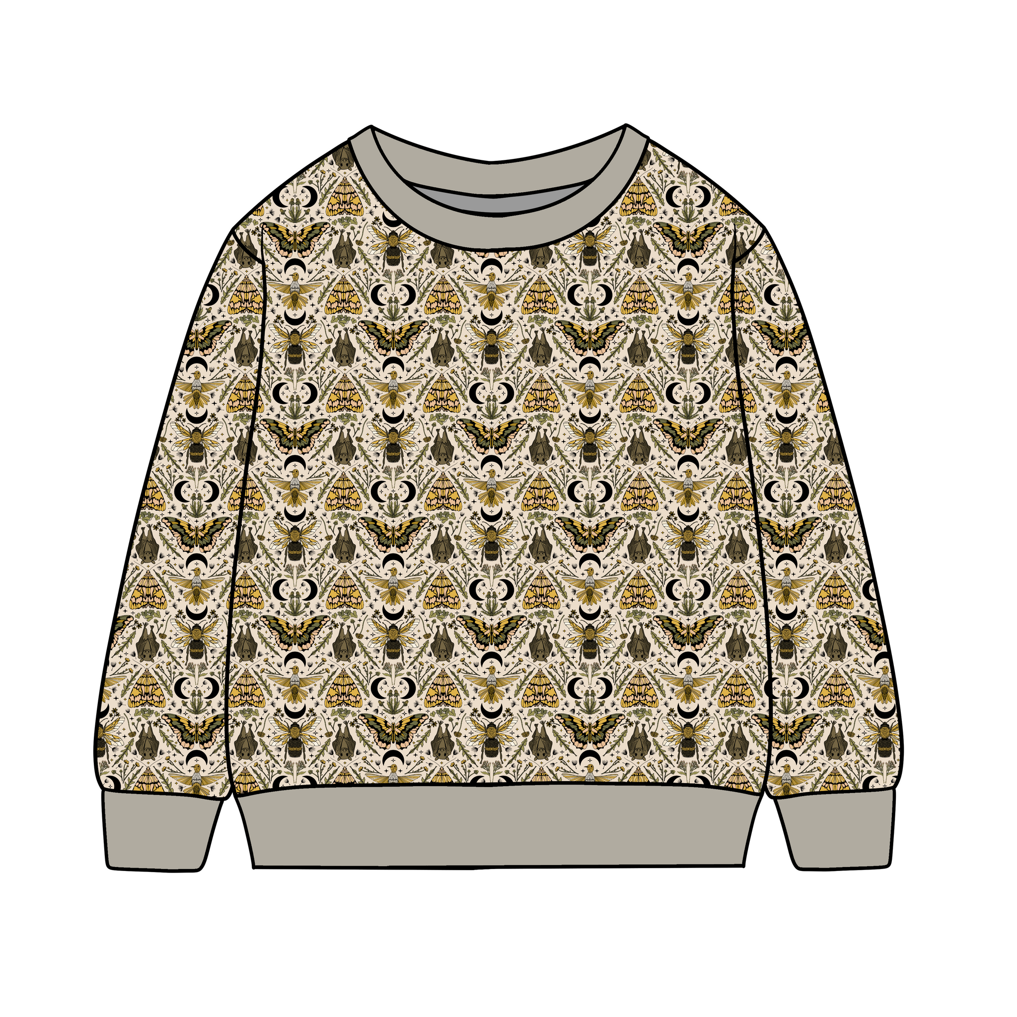 Pollinators Adult Crewneck