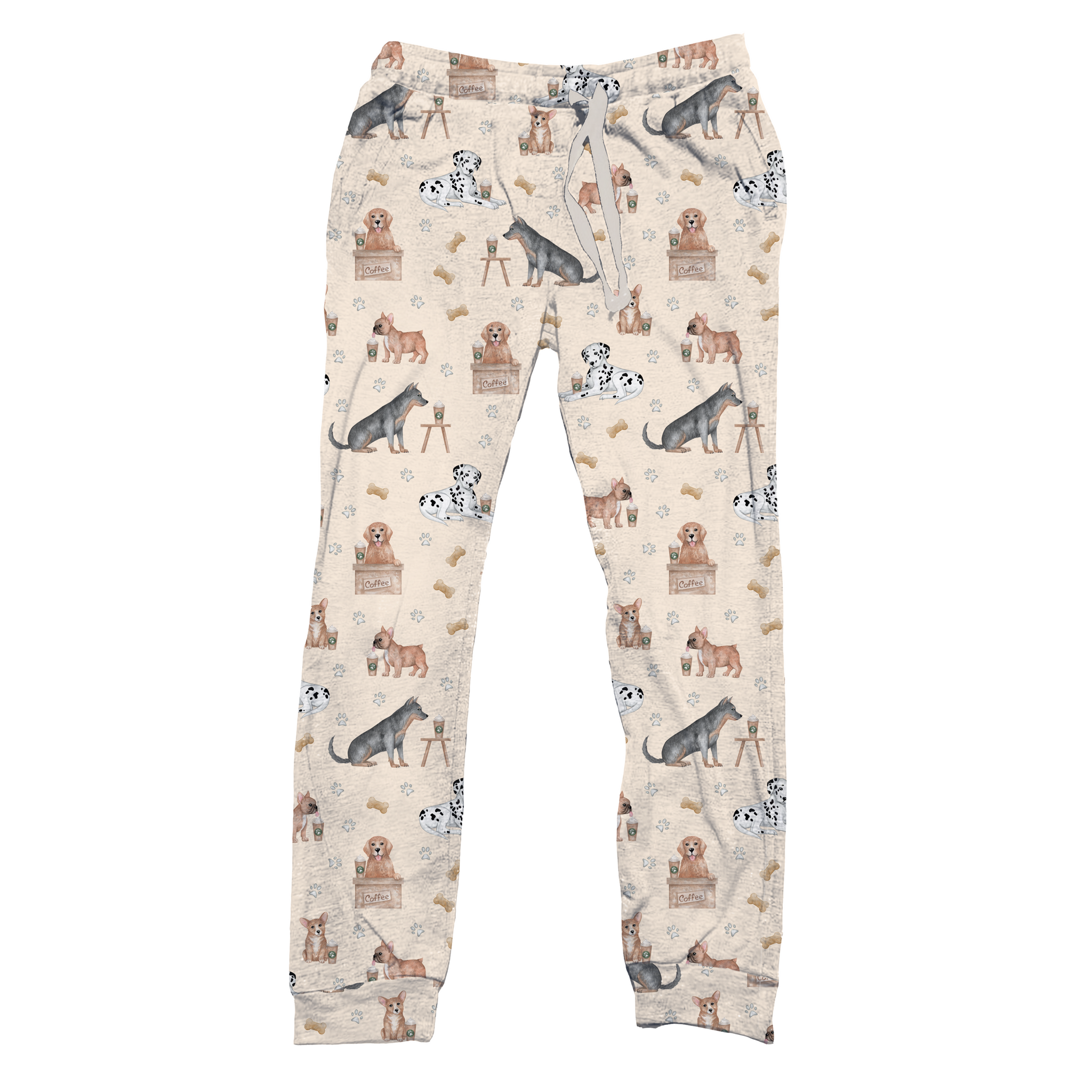Pup Cup Adult Jogger Pajama Pants