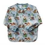 School Animals Long Sleeve Recycled Plastic Smock Bib