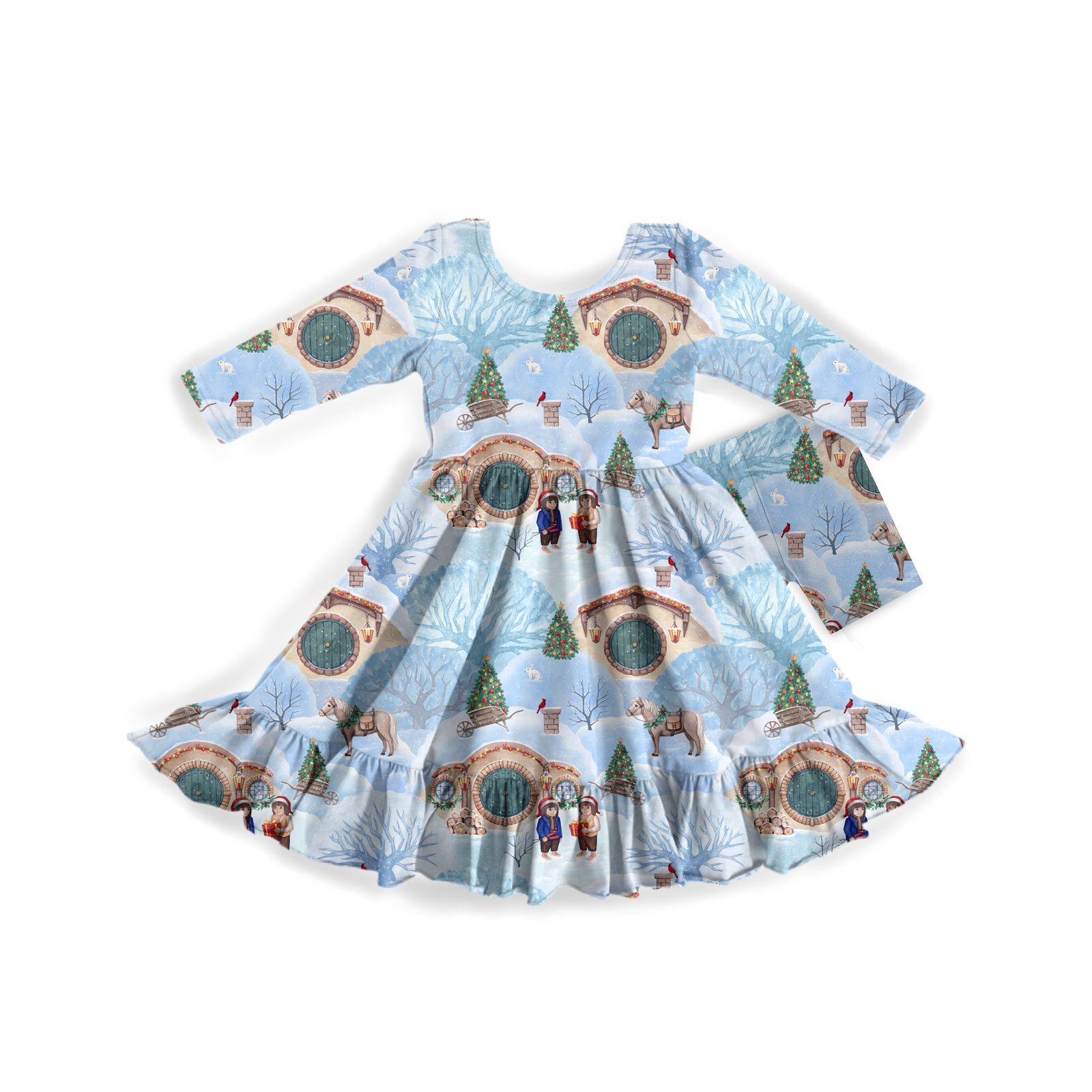 The Shire™ In Winter Girls' Twirl Dress + Shorts