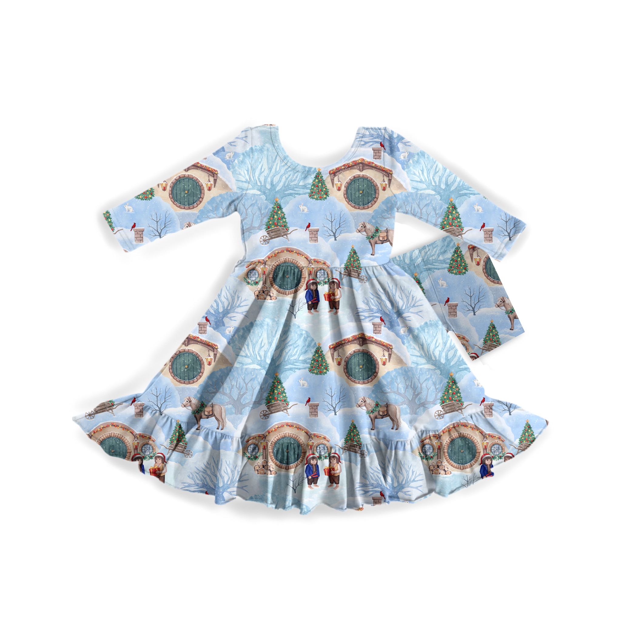 The Shire™ In Winter Girls' Twirl Dress + Shorts