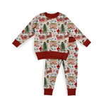 Vintage Santa Kids' Jogger Set