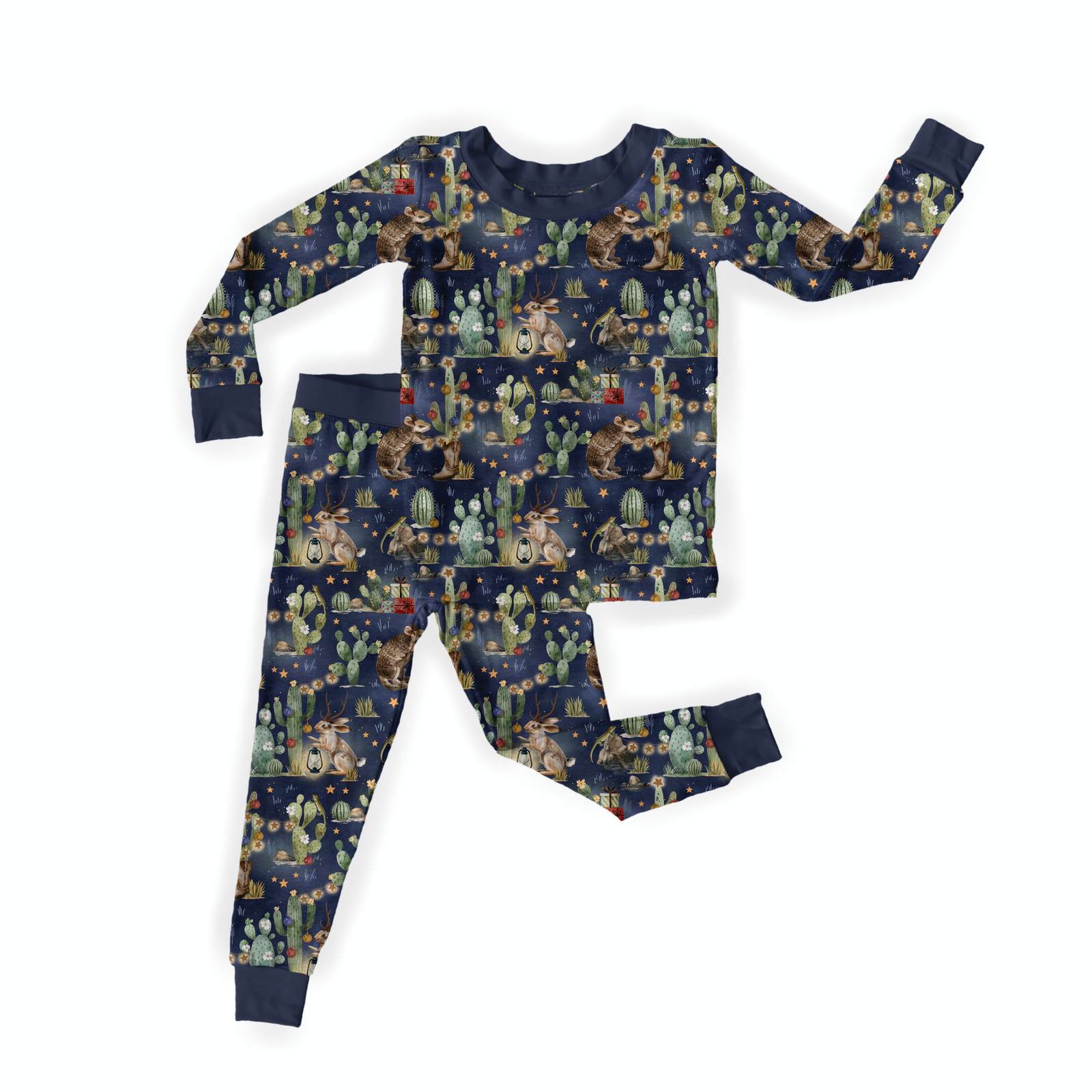 Western Holidays Two-Piece Pajama Set