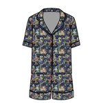 Western Holidays Relaxed Short-Sleeve PJ Set