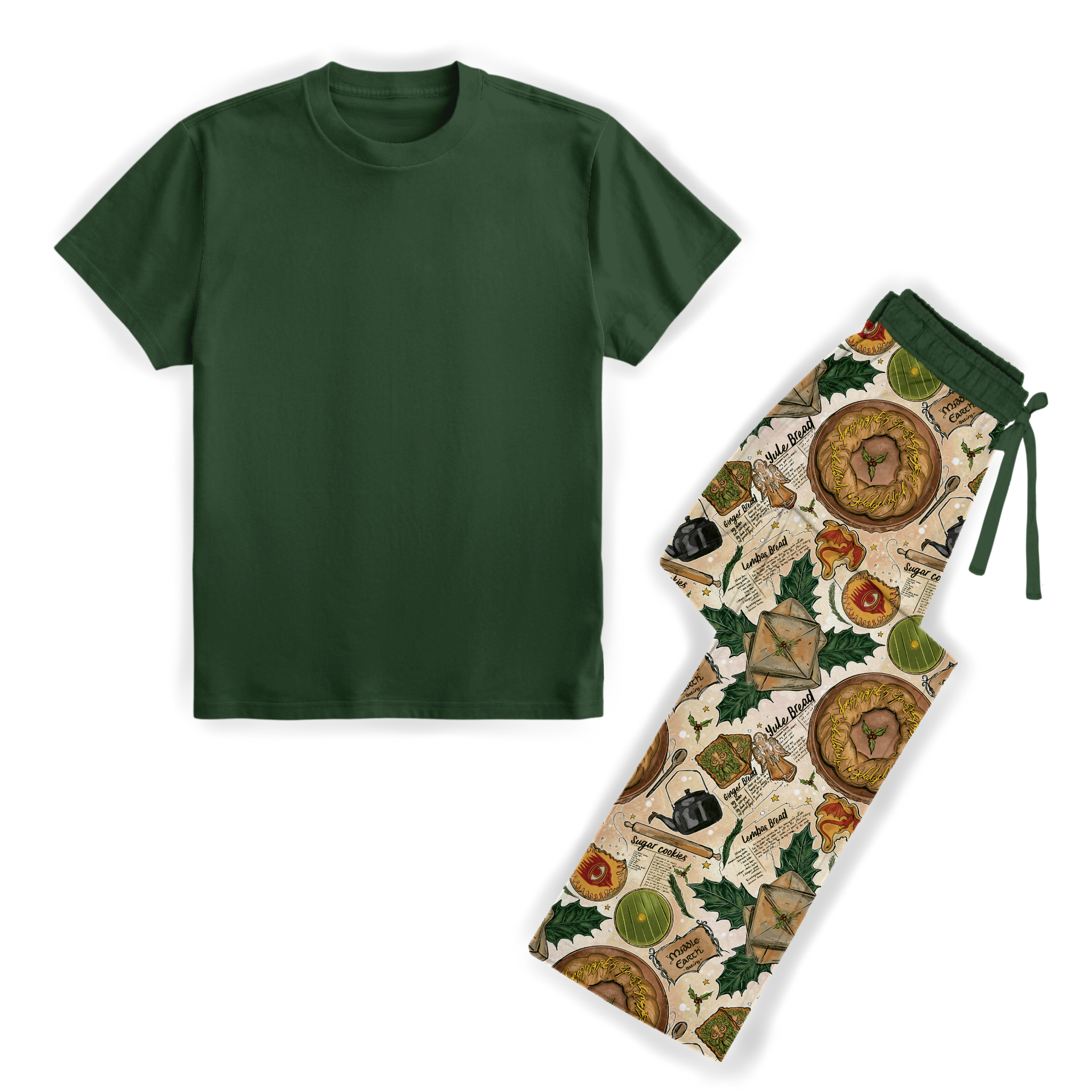 Middle-Earth™ Yuletide Elevenses™ Men's Pajama Set