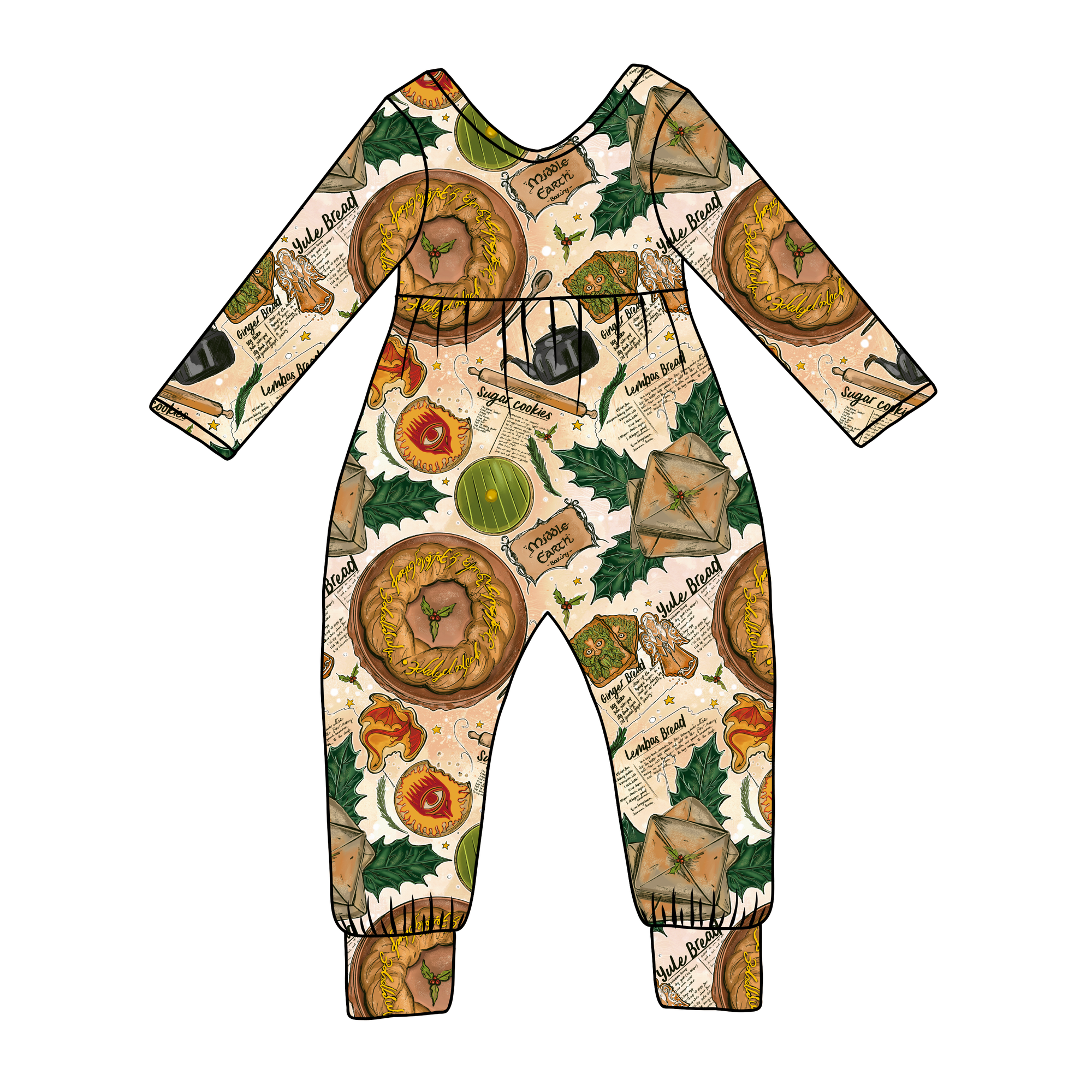 Middle-Earth™ Yuletide Elevenses™ Kids’ Twiggy Romper