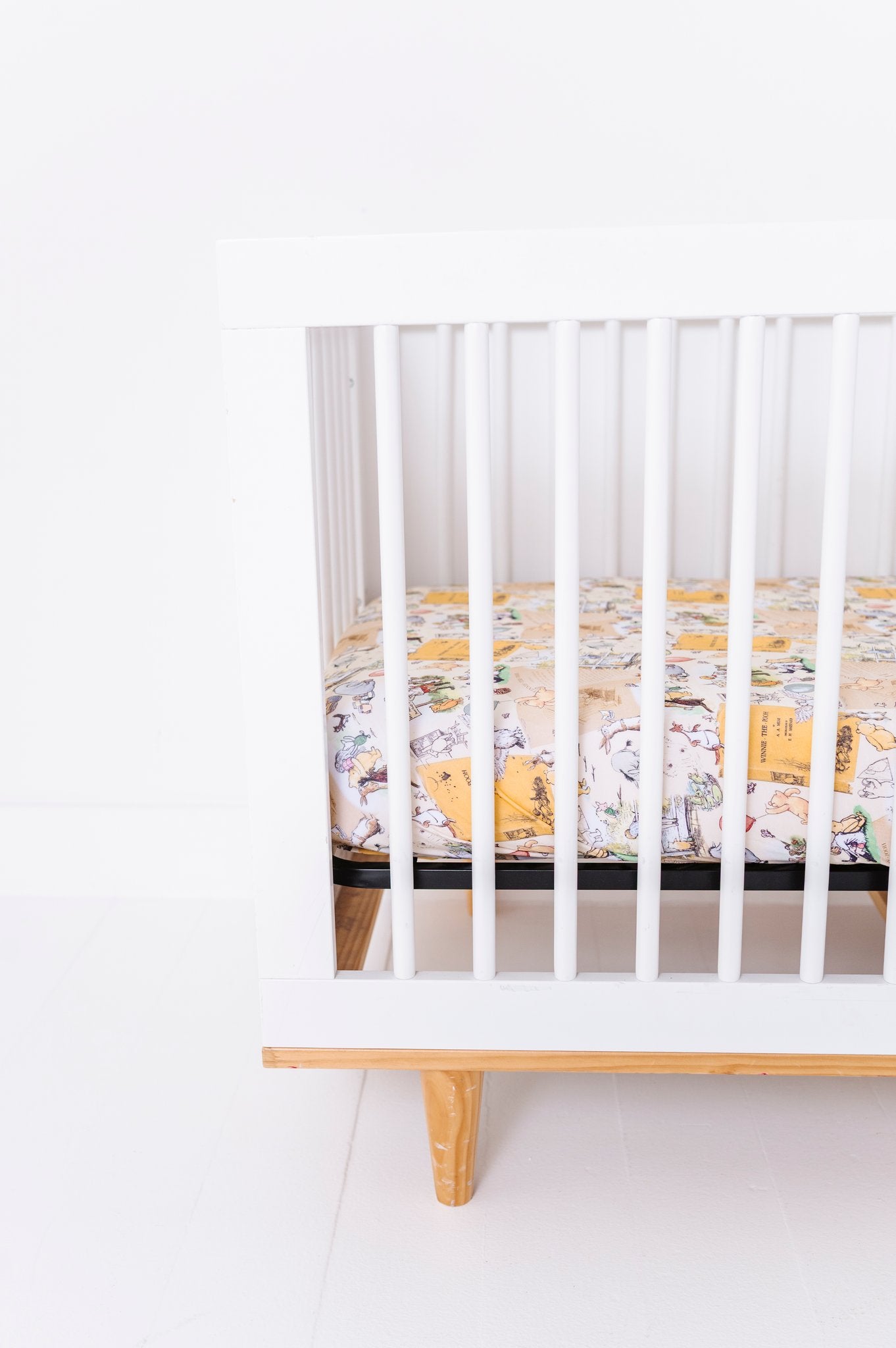 Crib Sheet in Hundred Acre Storybook