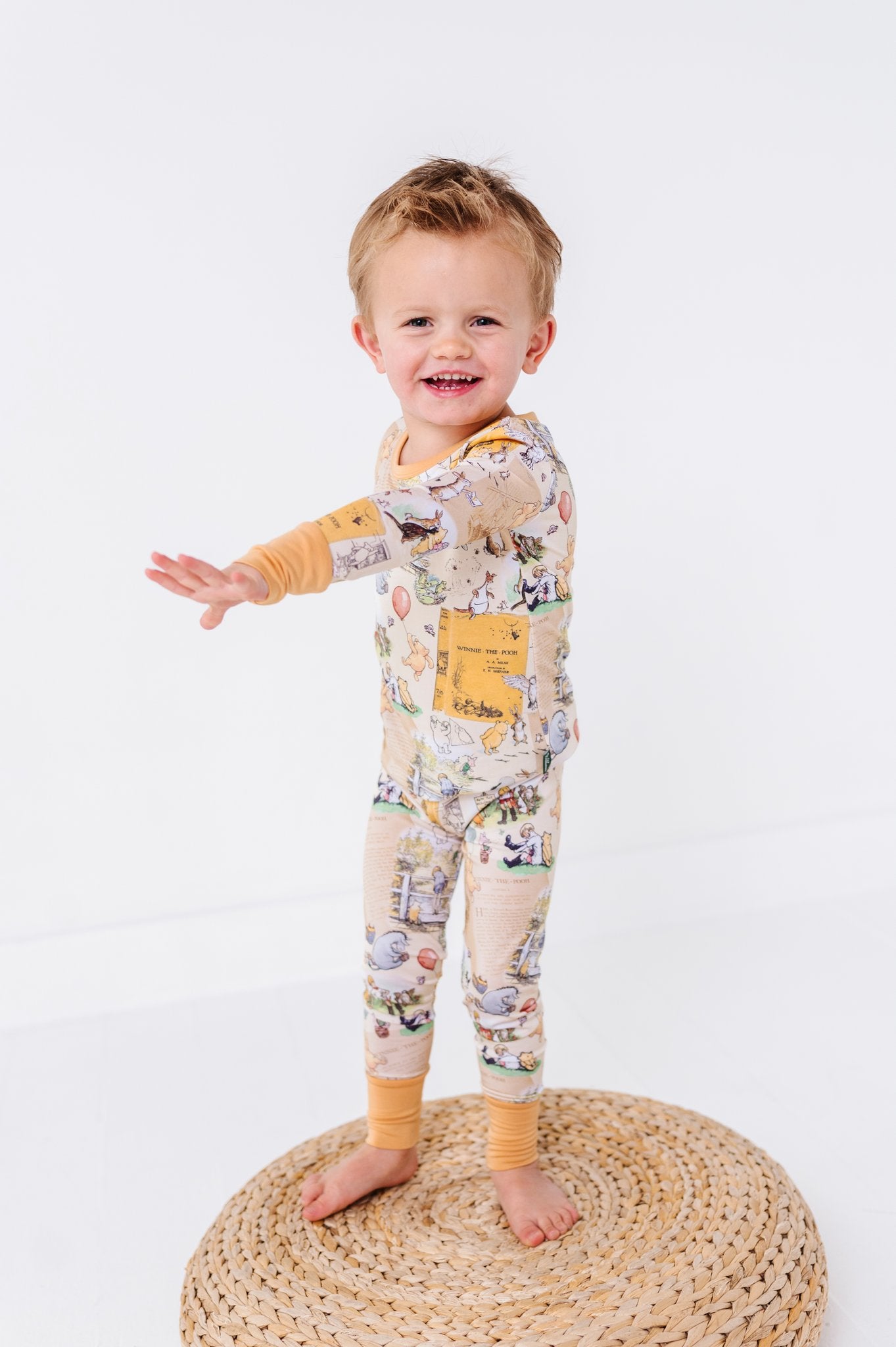 Kids' 2 Piece PJs in Hundred Acre Storybook